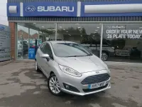 Used Ford Fiesta Titanium 125 HP (91 kW) 2017 Silver Hatchback