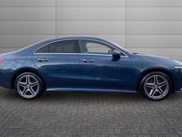 Used Mercedes CLA250e AMG Line Premium Plus 218 HP (160 kW) 2021 Denim blue Sedan