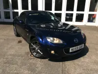 Used Mazda MX5 161 HP (118 kW) 2009 Blue Cabriolet