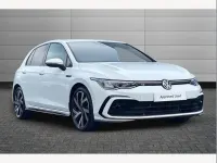 Used VW Golf VIII R-line 150 HP (110 kW) 2022 White Hatchback