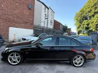 Used Mercedes C220 2011 Black Sedan