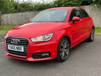 Used Audi A1 Sport 116 HP (85 kW) 2016 Red Hatchback
