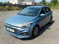 Used Hyundai i20 SE 100 HP (73 kW) 2019 Blue Hatchback