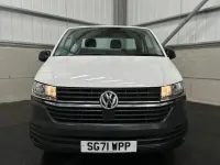Used VW T6.1 110 HP (80 kW) 2021 White Van