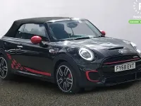 Used Mini John Cooper Works Cabriolet Comfort 231 HP (169 kW) 2018 Black Cabriolet