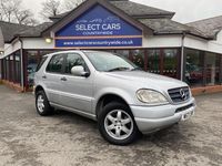 Used Mercedes ML320 217 HP (159 kW) 2000 Silver SUV