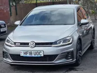 Used VW Golf VII GTD 184 HP (135 kW) 2018 Silver Hatchback