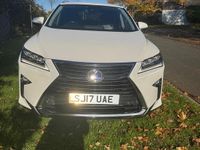 Used Lexus RX450h Luxury Line 2017 White SUV