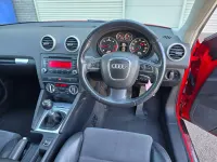 Used Audi A3 Sport 2009 Red Hatchback