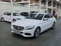 Used Mercedes C220 2017 White Sedan