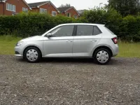 Used Skoda Fabia 60 HP (44 kW) 2015 Silver Hatchback