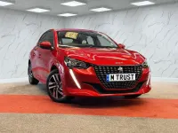 Used Peugeot 208 Allure Premium 75 HP (55 kW) 2020 Red Hatchback