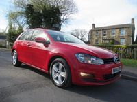 Used VW Golf VII Match 105 HP (77 kW) 2014 Red Hatchback