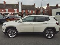 used Jeep Compass 2.0 MULTIJETII LIMITED AUTO 4WD EURO 6 (S/S) 5DR DIESEL FROM 2019 FROM TELFORD (TF2 6PL) | SPOTICAR