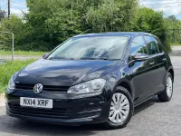 Used VW Golf VII S 2014 Black Hatchback