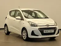 Used Hyundai i10 SE 66 HP (48 kW) 2017 White Hatchback