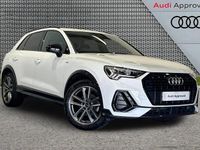 Used Audi Q3 Black Edition 150 HP (110 kW) 2022 White SUV