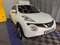Used Nissan Juke Tekna 117 HP (86 kW) 2014 White SUV