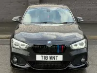 Begagnad BMW 118 M Sport 2017 Svart Halvkombi