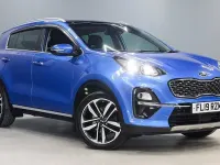 Used Kia Sportage 136 HP (100 kW) 2019 Blue SUV