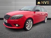 Used Skoda Fabia vRS 180 HP (132 kW) 2013 Red Estate