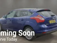 Used Ford Focus Zetec 2014 Blue Hatchback