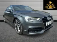 Used Audi A3 S-Line 150 HP (110 kW) 2014 Grey Sedan