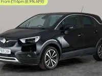 Used Vauxhall Crossland X Elite 131 HP (96 kW) 2020 Black SUV