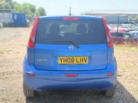 Used Nissan Note Tekna 110 HP (80 kW) 2008 Blue Hatchback
