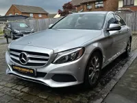 Begagnad Mercedes C220 2016 Silver Sedan