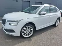 Used Skoda Kamiq SE L 150 HP (110 kW) 2020 White SUV
