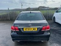Used Mercedes E220 Premium 2016 Black Sedan
