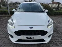 Used Ford Fiesta ST-Line 100 HP (73 kW) 2018 White Hatchback