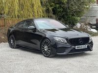 Used Mercedes E300 AMG line 245 HP (180 kW) 2019 Black Coupe