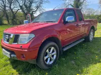 Used Nissan Navara 2008 Red Pickup