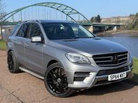 Used Mercedes ML350 AMG line 258 HP (189 kW) 2015 Silver SUV