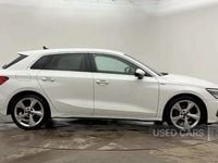 Used Audi A3 S-Line 150 HP (110 kW) 2024 White Hatchback