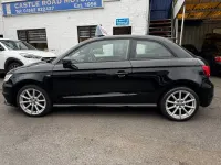 Used Audi A1 S-Line 123 HP (90 kW) 2015 Black Hatchback