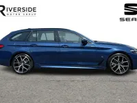 Used BMW 520 M Sport 187 HP (137 kW) 2021 Blue Sedan
