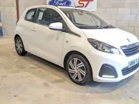 Used Peugeot 108 Active 68 HP (50 kW) 2014 White Hatchback