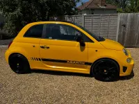 Used Abarth 595 Turismo 2017 Yellow Hatchback