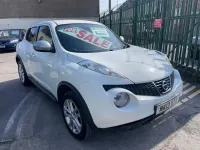 Używany Nissan Juke Acenta 2013 Biały SUV