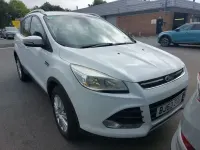 Used Ford Kuga Titanium 163 HP (119 kW) 2013 White SUV