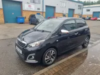 Used Peugeot 108 82 HP (60 kW) 2016 Black Hatchback