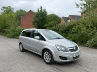 Used Vauxhall Zafira 2013 Silver MPV