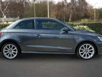 Used Audi A1 S-Line 123 HP (90 kW) 2018 Grey Hatchback