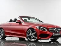 Used Mercedes C250 AMG Line Premium Plus 2017 Red Cabriolet