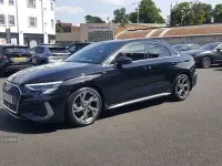 Used Audi A3 S-Line 110 HP (80 kW) 2021 Black Sedan