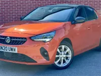 Used Vauxhall Corsa Elite 100 HP (73 kW) 2020 Orange Hatchback
