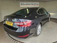 Used Skoda Superb SE L Executive 150 HP (110 kW) 2018 Black Hatchback